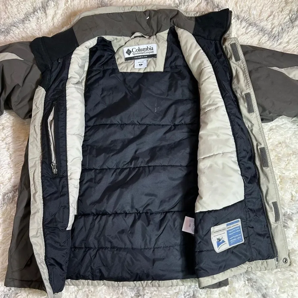 Columbia Men's Charcoal and Cream Performance Jacket